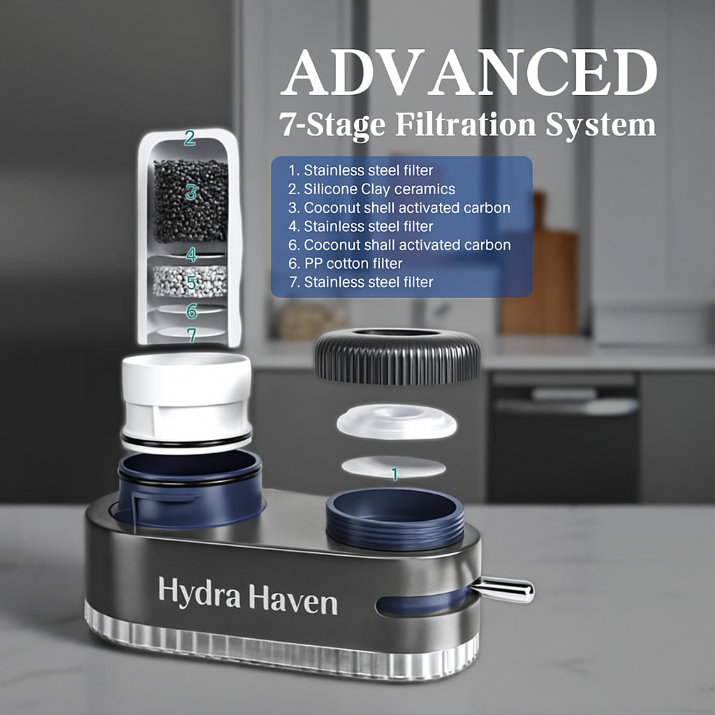 Hydra Haven™ Premium Tap Water Purifier